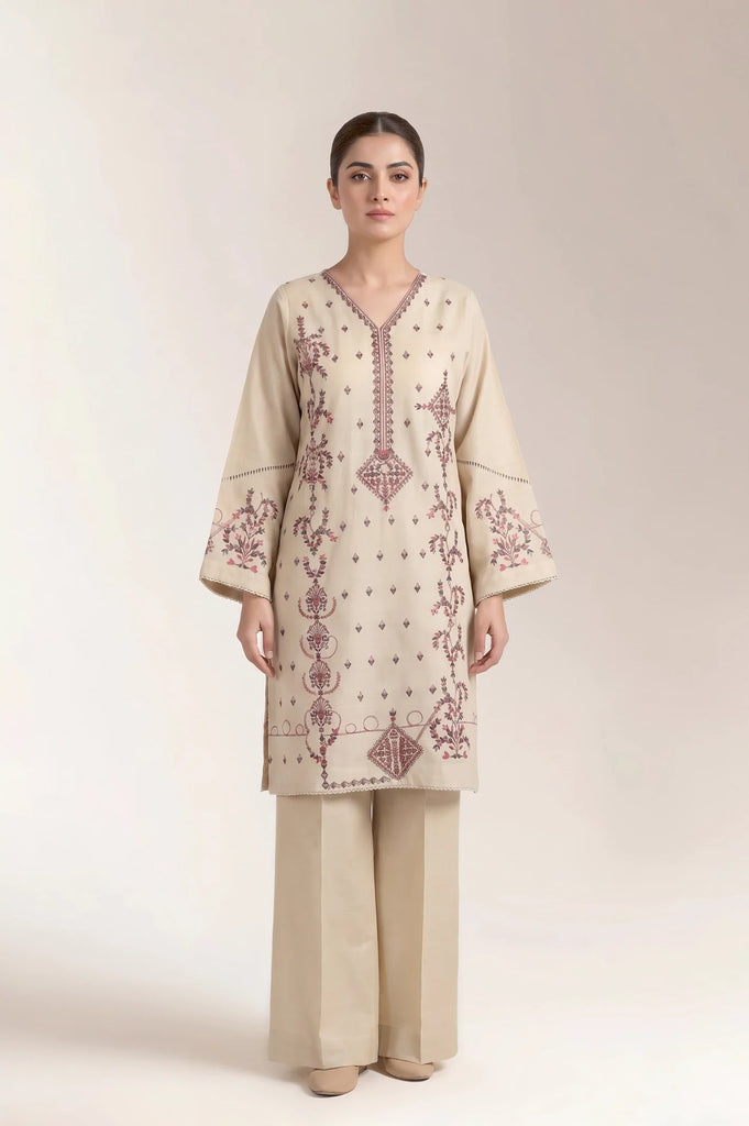 Embroidered Unstitched 2PC
