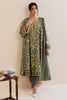 Green Printed 3PC Unstitched