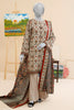 Beige Printed 3PC Unstitched