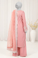 Light Pink Embroidered 3PC Unstitched