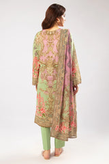 Mint Printed 3PC Unstitched