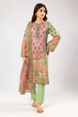 Mint Printed 3PC Unstitched
