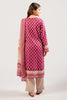 Magenta Printed 3PC Unstitched