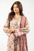 Beige Printed 3PC Unstitched