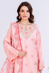 Embroidered 3PC Unstitched