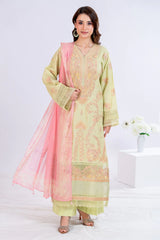 Embroidered 3PC Unstitched