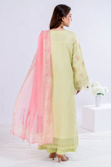 Embroidered 3PC Unstitched