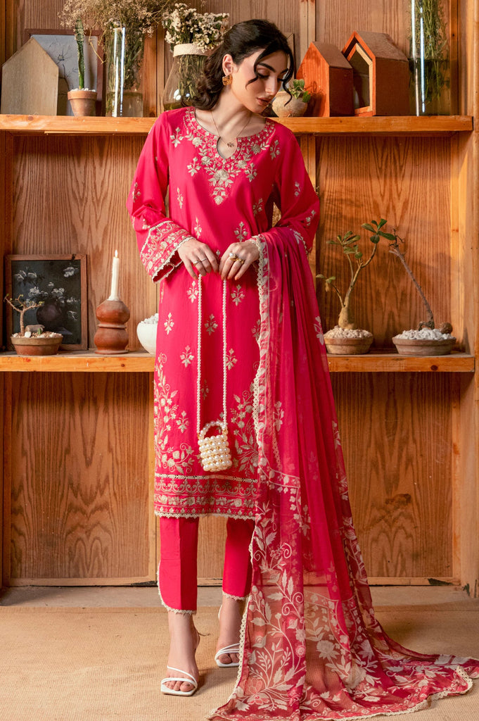 Embroidered 3PC Unstitched