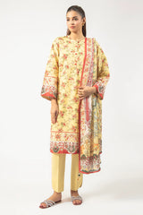 Printed 3PC Unstitched
