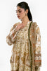 Printed Lawn Beige Unstitched 3Pc