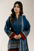 Printed Lawn-Navy Blue Unstitched 3Pc