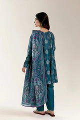 Printed Unstitched 3PC