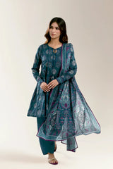 Printed Unstitched 3PC