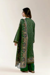 Printed Lawn-Green Unstitched 3Pc