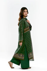 Printed Lawn Green Unstitched 3Pc