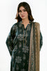 Printed Lawn Dark Green Unstitched 3Pc