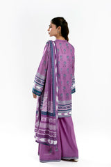 Printed Lawn Lilac Unstitched 3Pc