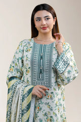 Printed 3PC Unstitched