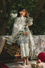 Printed Unstitched 3PC