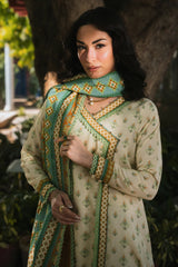 Printed Unstitched 3PC
