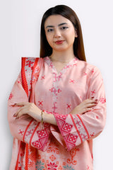 Printed 3PC Unstitched