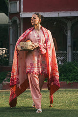 Printed Unstitched 3PC