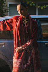 Printed Unstitched 3PC