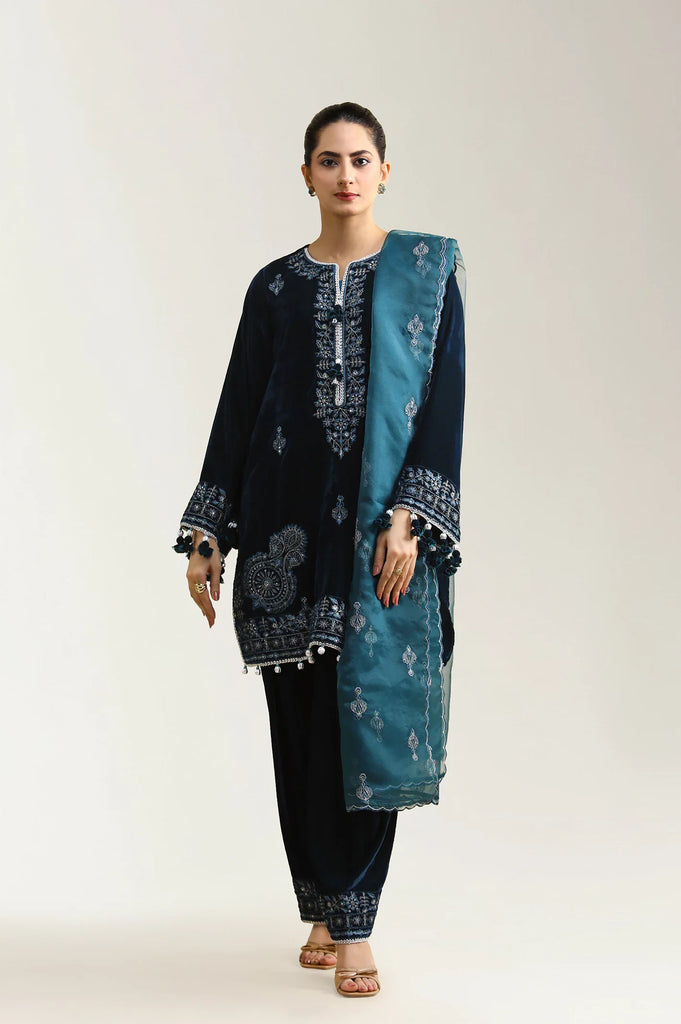 Embroidered 3PC Unstitched