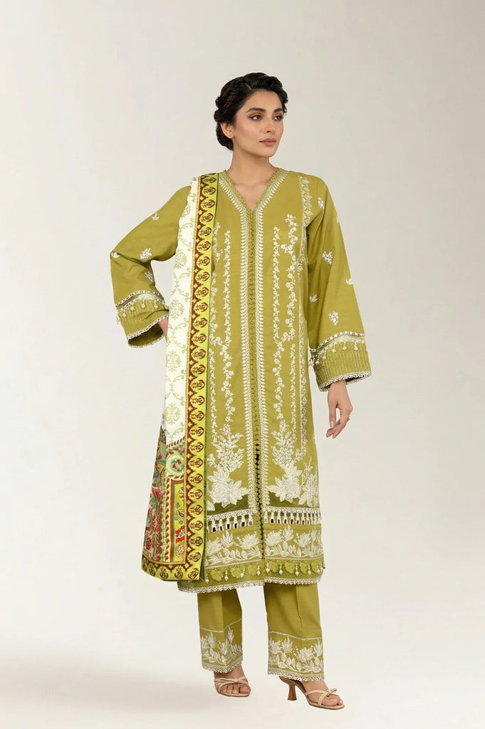 Embroidered 3PC Unstitched