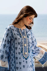 Printed Unstitched 3PC