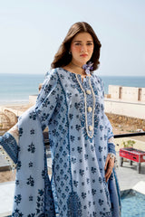 Printed Unstitched 3PC