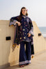 Printed Lawn-Navy Blue Unstitched 3PC