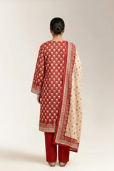 Printed Unstitched 3PC