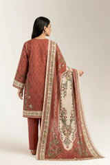 Printed Unstitched 3PC