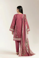 Printed Unstitched 3PC