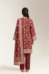 Printed Unstitched 3PC