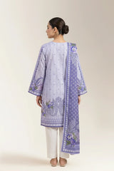 Printed Unstitched 3PC