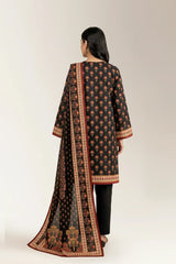 Printed Unstitched 3PC