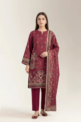 Printed Unstitched 3PC