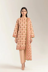 Printed Unstitched 3PC