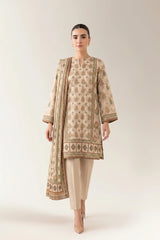 Printed Unstitched 3PC