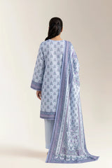 Printed Unstitched 3PC