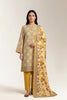 Printed Unstitched 3PC