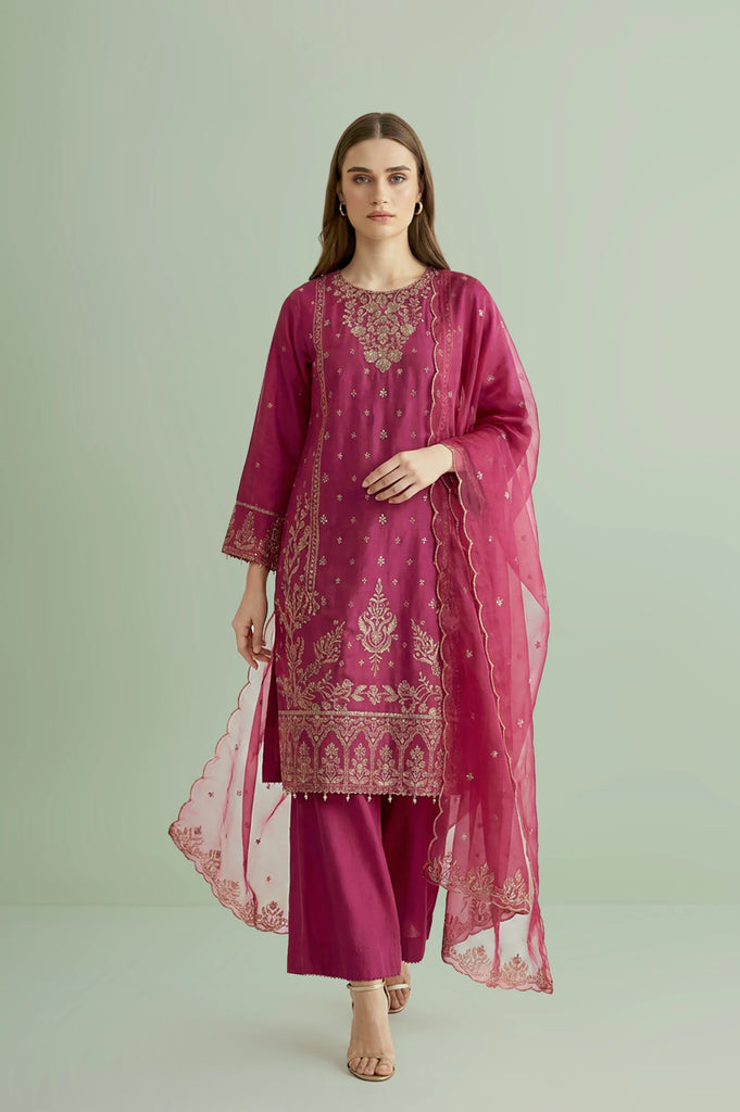 Embroidered Unstitched 3PC
