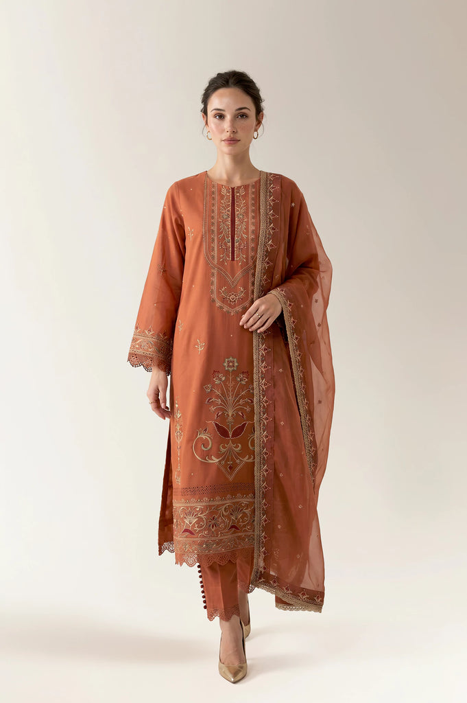 Embroidered Unstitched 3PC