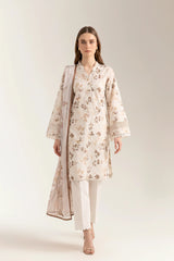 Printed Unstitched 3PC