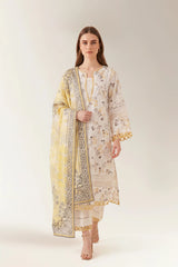 Printed Unstitched 3PC