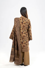 Printed Unstitched 3PC