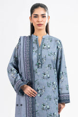 Printed Unstitched 3PC