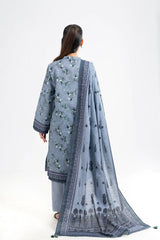 Printed Unstitched 3PC